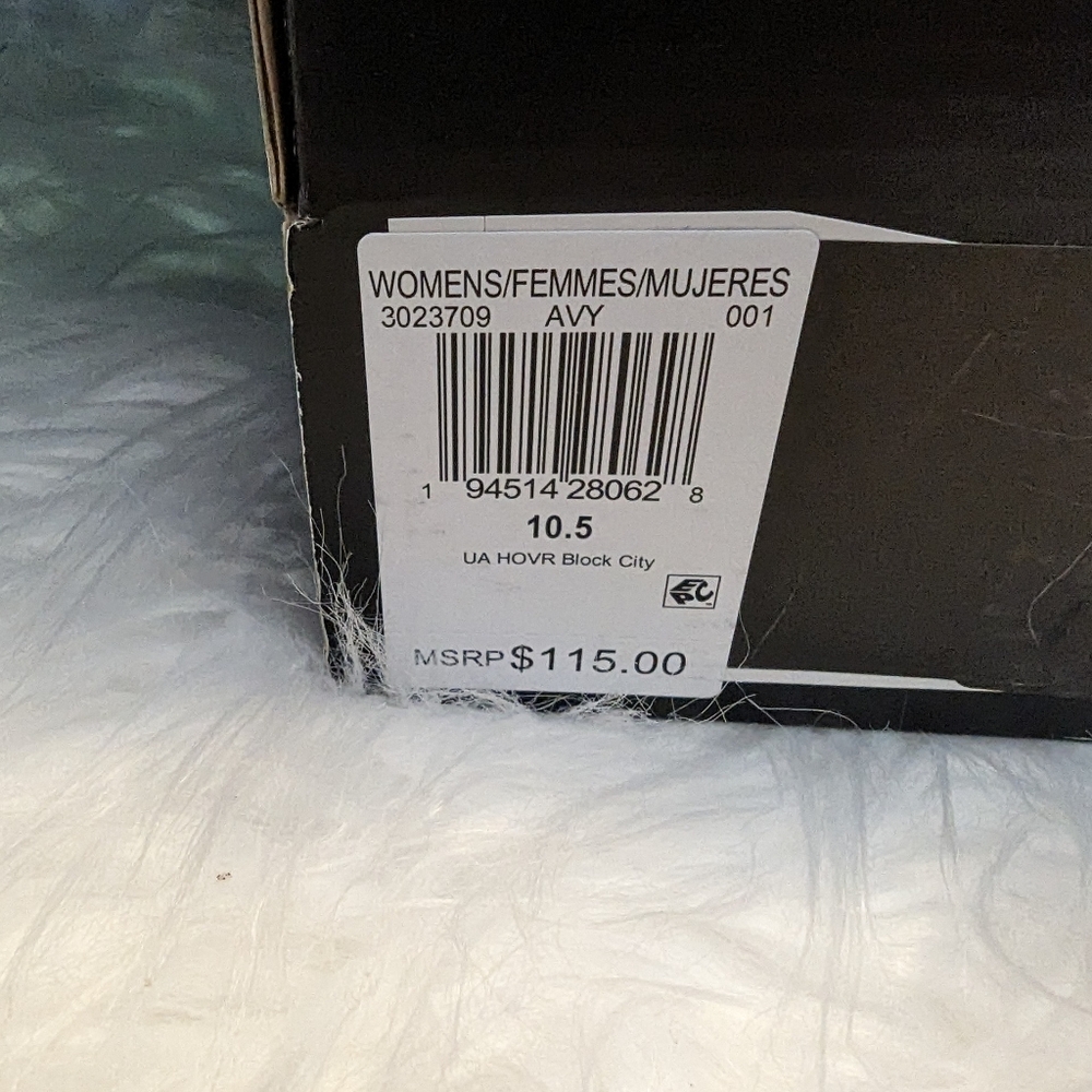 Women's size 10.5 Under Armour HOVR Block City VOLLEYBALL /BASKETBALL Brand New - Picture 6 of 7